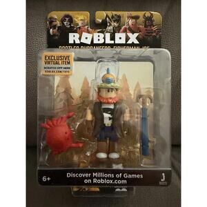 Roblox Bootleg Buccaneers Fisherman Joe Figure Pack with Virtual Code NIP